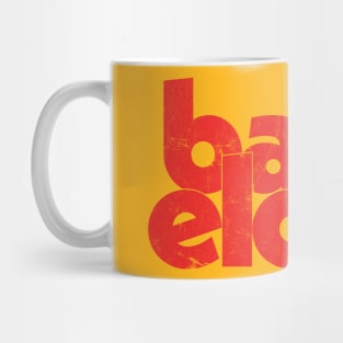 Barcelona // Retro Faded Style Typography Design Mug